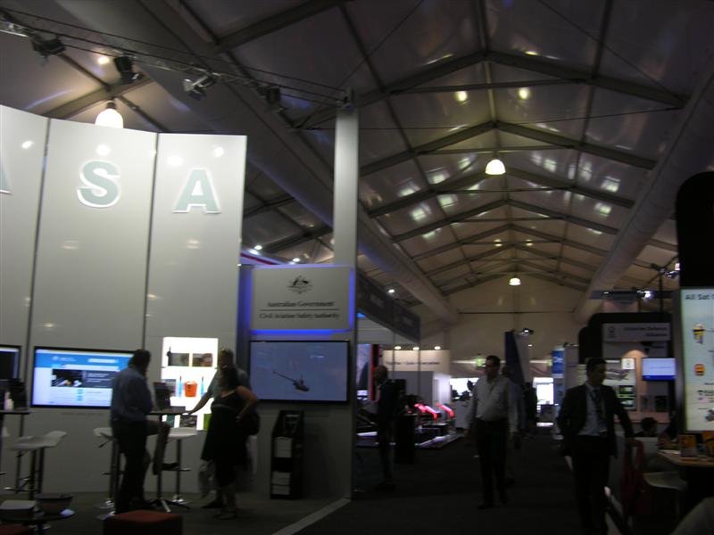 ca$a stand at Avalon air show