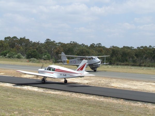 Cherokee and Dragon Rapide