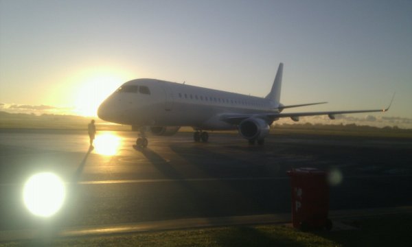 More information about "0645 Thursday Morning at Mackay Airport... Departing an Embraer190... This is the day job...  Assisting these BIG beasties in and out of our Port....Y"