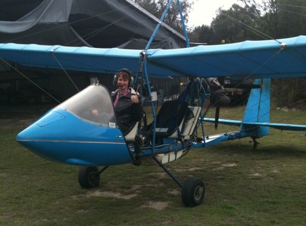 Me after my first solo in the drifter at Lynfield Qld