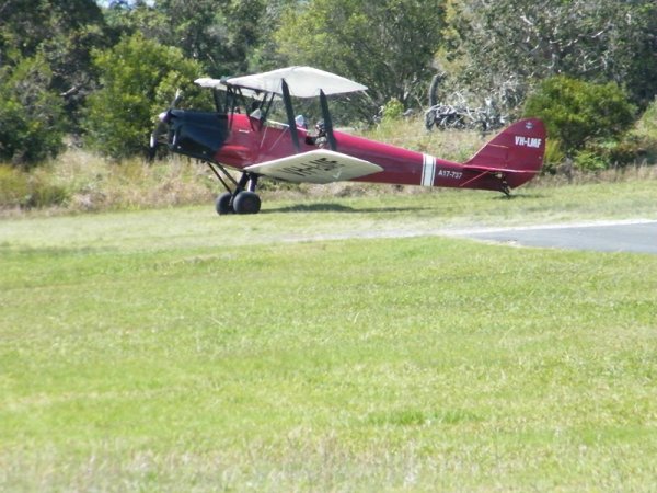 Bev just back from a quick flight around the Cape