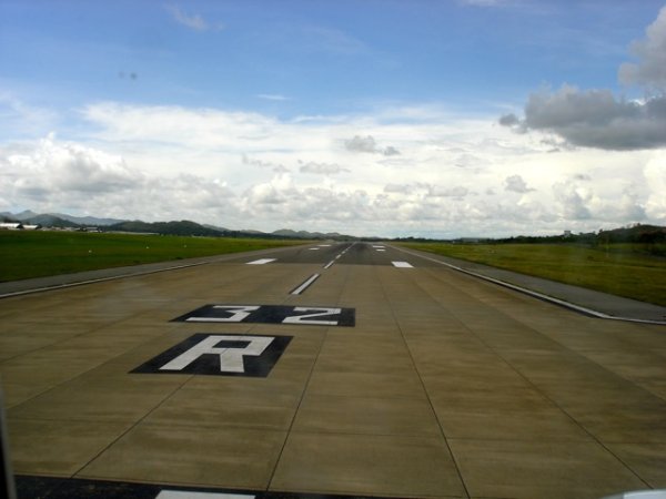 Looking down 32 Port Moresby - PNG