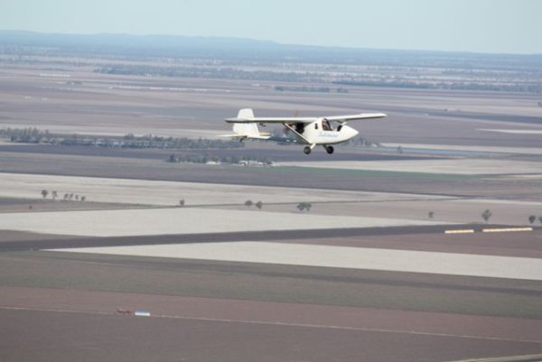 Tomo in flight