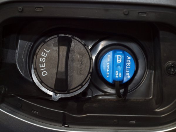 Ford Everest Trend Fuel/AdBlue Fillers