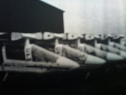 New Shadows lined up at the factory in England in the late 80's.