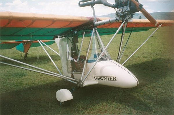 Thruster T83ELF before being restored