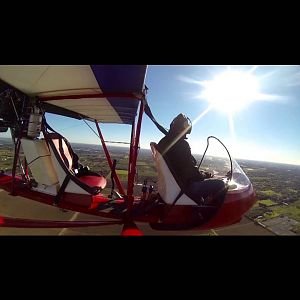 drifter flying  encounter with paragliders