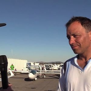 Sebastian Kawa  15 M World Gliding Champion after landing WGC Benalla - YouTube