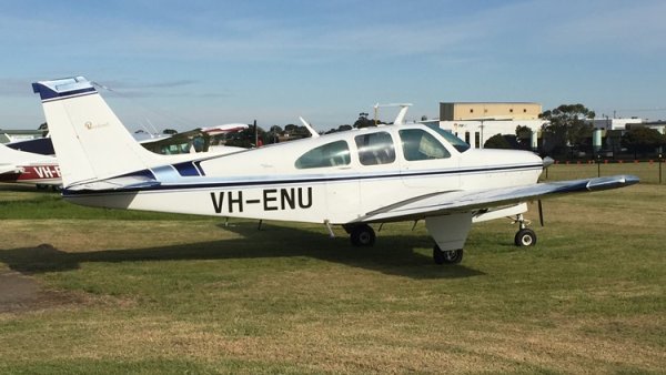 Beech Bonanza 36 VH-ENU YMMB 20200611.JPG