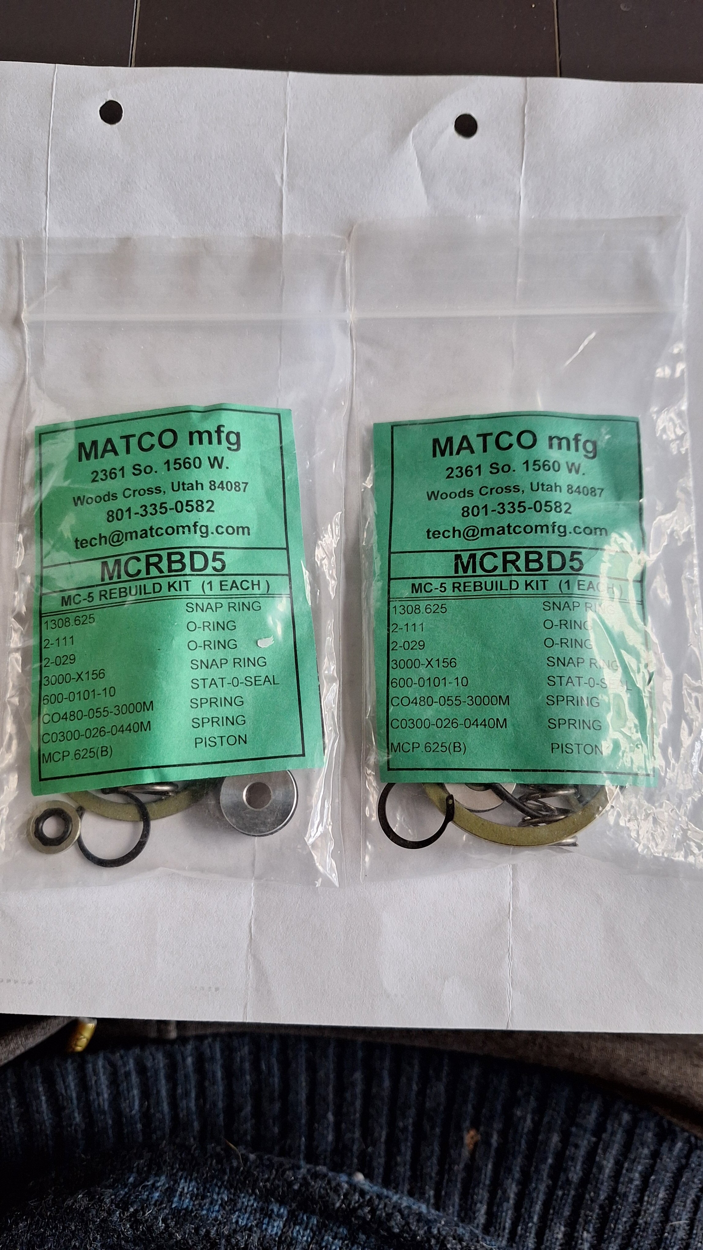 More information about "MATCO MC-5 Brake Rebuild Kits"